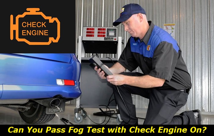 can you pass fog test with cel